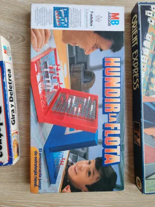 Lote 3 Juegos de Mesa Clásicos Antiguos años 80