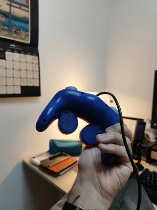 Mando Switch - Gamecube Style Mario (HORI)