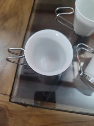Elegante juego 6 tazas café