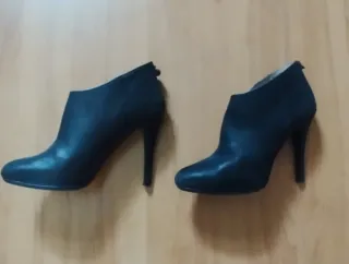 Botines Massimo Dutti Negros
