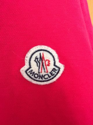 Polo Moncler Mujer Talla M Rosa