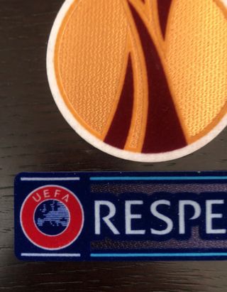 Patches Europa League + Respect