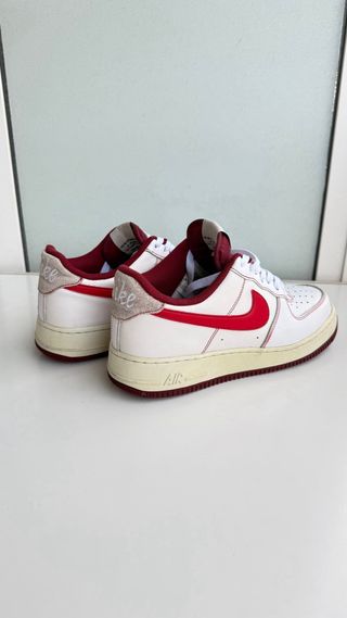 Nike Air Force 1 Rojas y Blancas