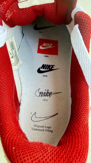 Nike Air Force 1 Rojas y Blancas