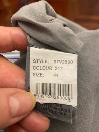 Vestido Desigual Talla 44 Gris