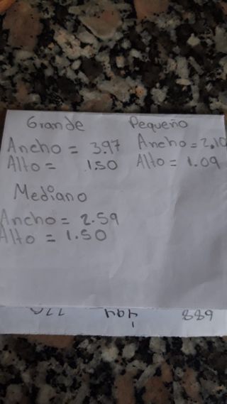 6 Vallas metálicas para campo de diferentes tamaño