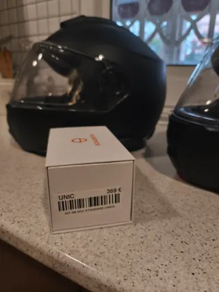 Casco Moto Schubert C5 Negro Mate