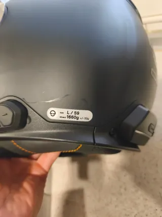 Casco Moto Schubert C5 Negro Mate