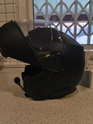 Casco Moto Schubert C5 Negro Mate