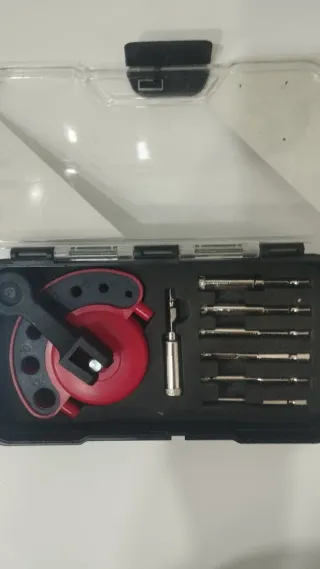 Kit brocas diamante con guía TOPCRAFT