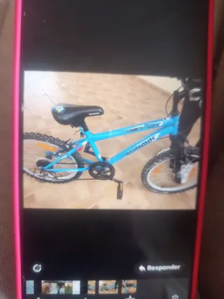 Bicicleta infantil azul Schwinn Remix