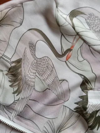 Chaqueta bomber estampada