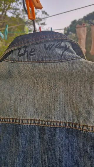 Chaqueta Desigual Corazón Rojo Talla M