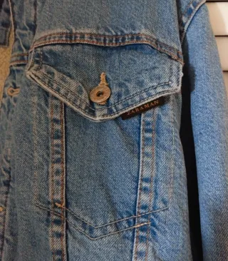 Cazadora vaquera Zara forrada