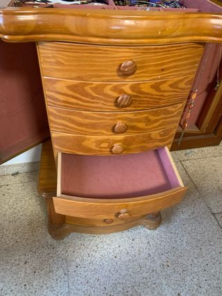 Mueble Joyero Madera a Restaurar