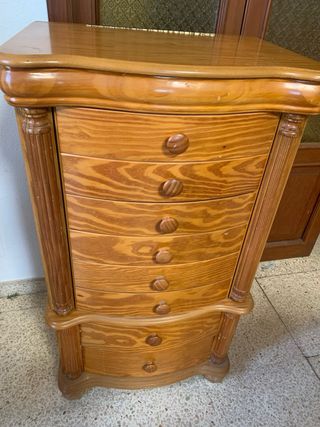 Mueble Joyero Madera a Restaurar