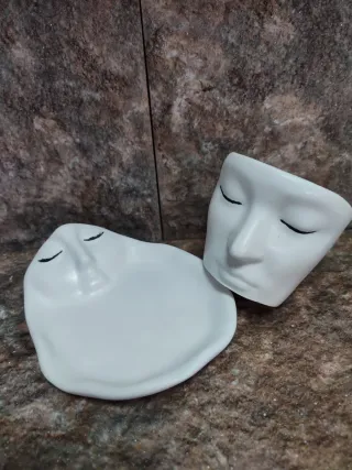 Conjunto decorativo . Beso