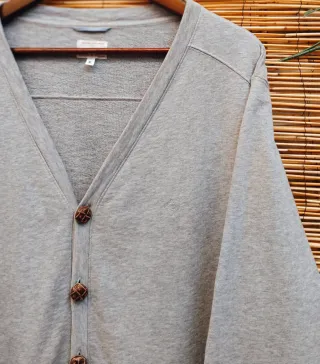 Cárdigan Gant Vintage Gris Talla XL