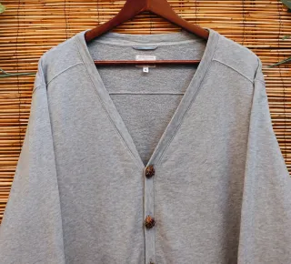 Cárdigan Gant Vintage Gris Talla XL