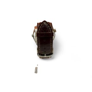RELOJ GOER ESFERA CREMA CUERO