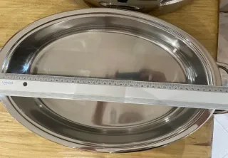 Pentola ovale maxi AMC 38cm 4,5 LT