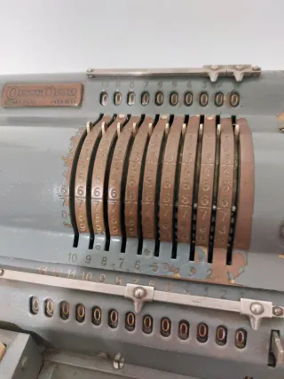 Antigua Máquina Calcular - Original Odhner.