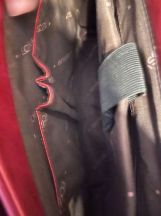 Bolso Cartera Roja para Portátil