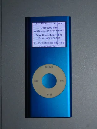 Apple iPod Nano 4GB Azul