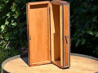 ANTIGUA CAJA VICTORIANA ANGLO-INDIA - SIGLO XIX