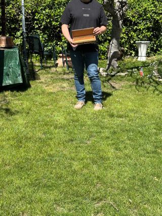 ANTIGUA CAJA VICTORIANA ANGLO-INDIA - SIGLO XIX