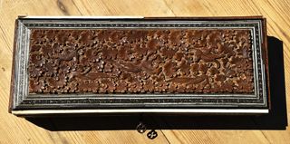 ANTIGUA CAJA VICTORIANA ANGLO-INDIA - SIGLO XIX