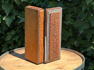 ANTIGUA CAJA VICTORIANA ANGLO-INDIA - SIGLO XIX