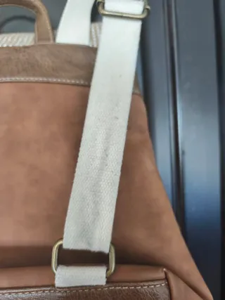 Mochila Tantrend Beige y Marrón