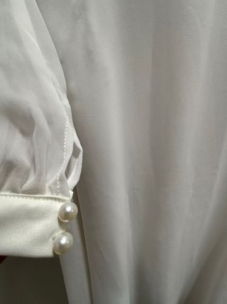 Vestido de novia corto blanco