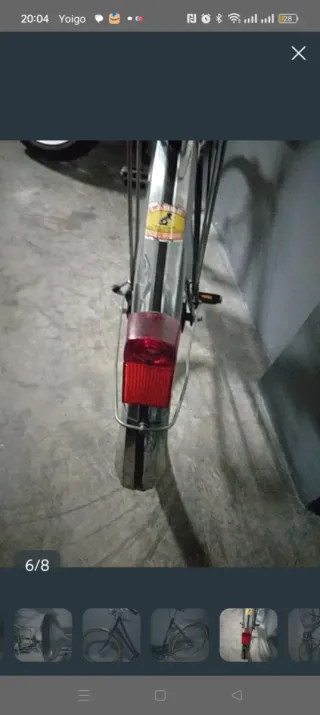 Bicicleta de paseo clásica
