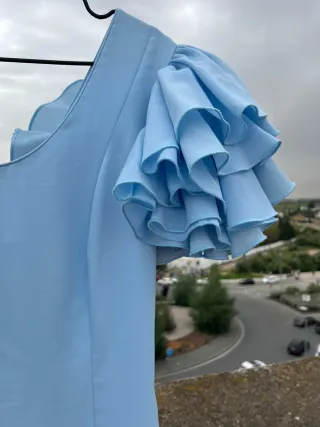 Vestido Flamenca Volantes super lijero poco peso