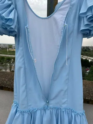 Vestido Flamenca Volantes super lijero poco peso
