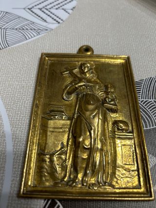 Placa religiosa San Antonio de Padua
