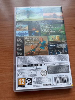 Zelda Breath of the Wild Nintendo Switch