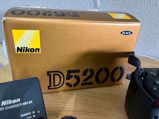 Cámara Nikon D5200 Negra