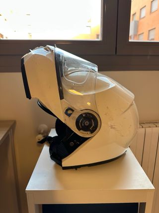 Casco de moto modular GIVI blanco talla M