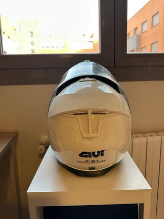 Casco de moto modular GIVI blanco talla M