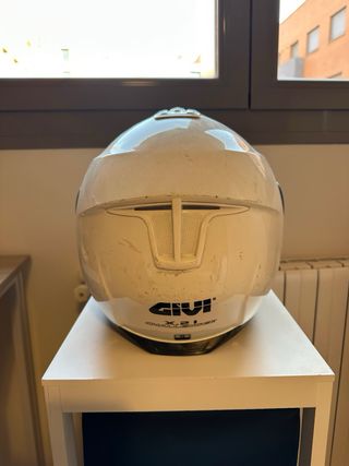 Casco de moto modular GIVI blanco talla M