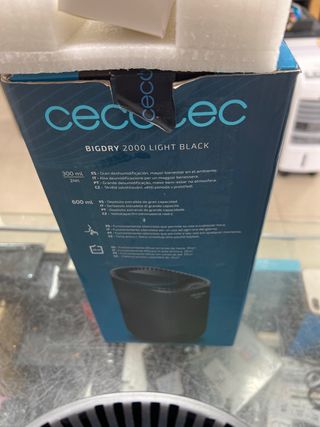 Cecotec Deshumidificador Eléctrico BigDry 2000