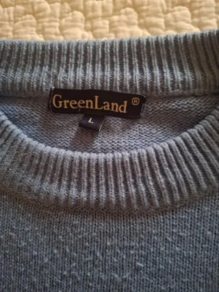 Jersey Hombre Greenland Azul