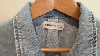 Mono vaquero corto azul