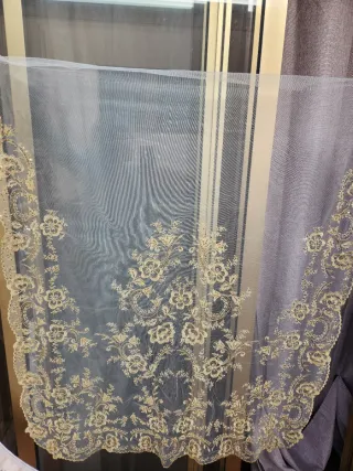 Manteletas Fallera Doradas