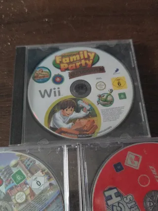 Pack 3 Juegos Wii familia y deporte