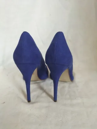 Zapatos de tacón azul N/40 Ideal