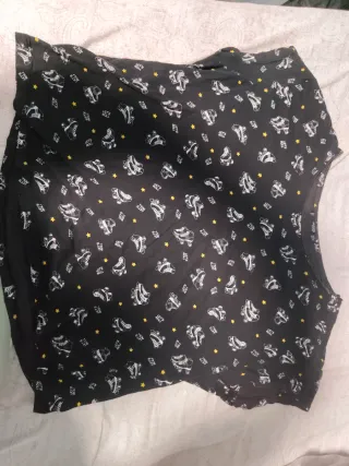 Camiseta Estampada Patines Let's Roll Talla L